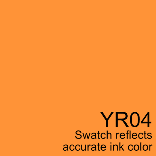 YR04 - Copic Sketch Marker Chrome Orange — Violeta Ink